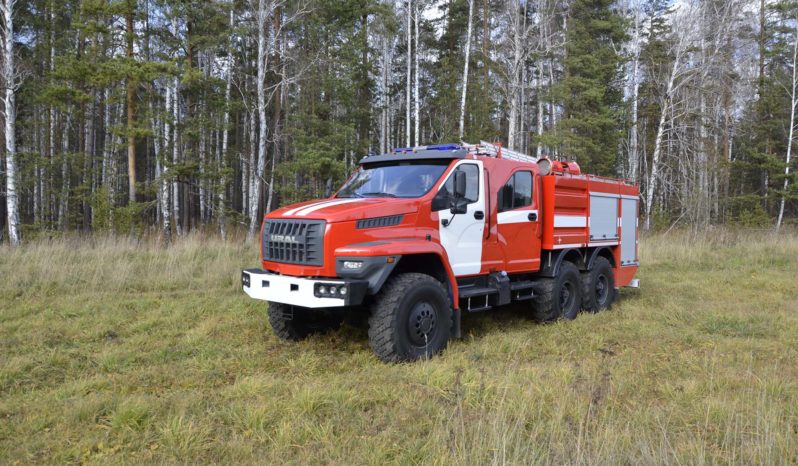 Автоцистерна пожарная АЦ 6,0 на базе УРАЛ | ОАО «Уральский Завод Пожарной Техники»